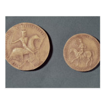 Seals of Charles I  of Anjou Post Card