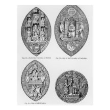 Seals of the Universities Postcards