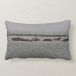 Seals throw pillow