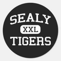 Sealy - Tigers - Sealy High School - Sealy Texas Stickers
