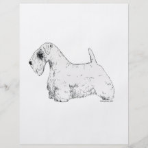 Sealyham Terrier Custom Flyer
