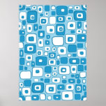 Seamless blue print
