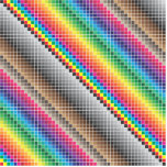 Seamless ceramic colour swatches photo sculptures