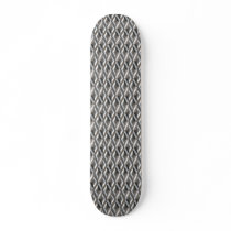 Seamless Diand Shaped Chrome Plated Metal Skate Boards