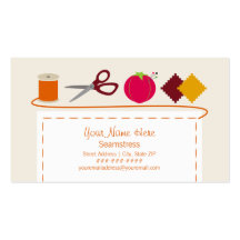 Seamstress Business Card