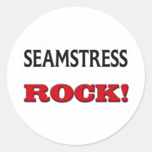Seamstress Rock Sticker