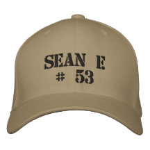 SEAN F. # 53 BASEBALL CAP