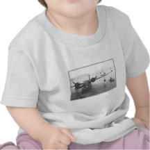 Seaplane & canoe tees