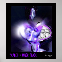 "Search 4 Inner Peace" Poster