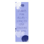 Search for Allah Islamic bookmark