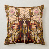 Searching For A Heart Of Gold Throw Pillow pillows