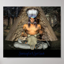 Searching For A Spirit Guide Print