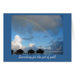 Searching for Gold Note Card