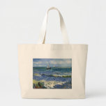 Seascape at Saintes Maries - Vincent Van Gogh Canvas Bag