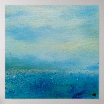 Seascape, Cornish Coast Print