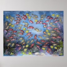 Seascape Guest Signature Poster