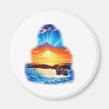 Seascapes Collection by FishTs.com Fridge Magnets