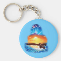 Seascapes Collection by FishTs.com Key Chain