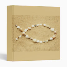 Seashell Ichthys Vinyl Binder