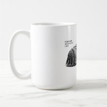 Seashell mug "Hippopu maculatosu Lam"