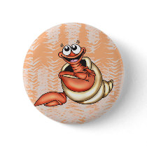 Seashell Sea Creature Button