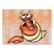 Seashell Sea Creature Greeting Card