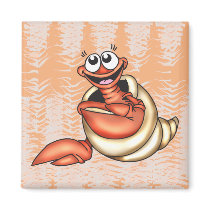 Seashell Sea Creature Fridge Magnet