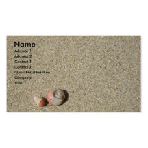 Seashells Business Card Templates