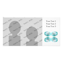 Seashells Design. Photo Greeting Card