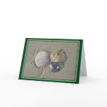 Seashells Merry Christmas Series Greeting Cards