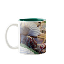 Seashells Starfish & Beach Glass Mug
