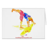 Seashore Girl Card