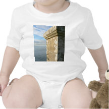 Seaside Castle Wall Tshirt