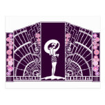Seaside Deco in Purple and Pink Postcards