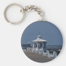 Seaside promenade, southern Texas, U.S.A. Key Chains