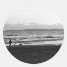 Seaside Walk Stickers