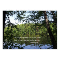 Season Ecclesiastes Lake Forest