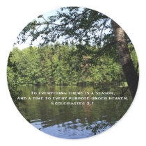 Season Ecclesiastes Name Gift Tag Bookplate