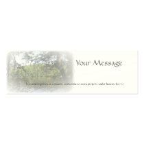 Season Ecclesiastes Name Gift Tag Business Card