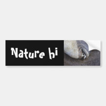 seasoned bumper sticker