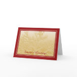 Season's Greetings Business Holiday Cards