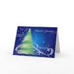 Season's Greetings Christmas Card modern design tr