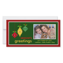 Season's Greetings Christmas Photo Cards