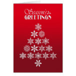 Seasons Greetings Folded Card