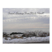 Season's Greetings From Rhode Island Postcards