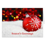 Season's Greetings From Your Avon Lady - Card