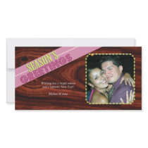 Season's Greetings Holiday Photo Card