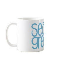 Seasons Greetings Ice Blue Mug