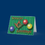 Seasons Greetings Masonically cards