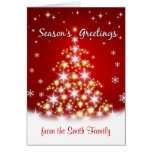 Season's Greetings -  Personalized Christmas Cards